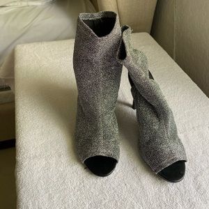 Booties heels sparkles